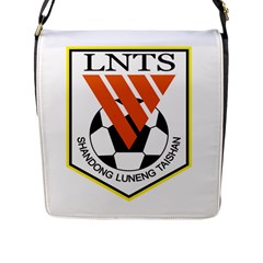 Shandong Luneng Taishan F C  Flap Messenger Bag (l)  by Valentinaart