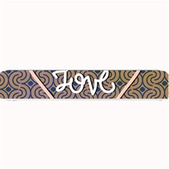 I Love You Love Background Small Bar Mats by Simbadda