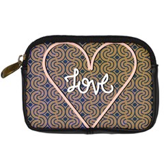 I Love You Love Background Digital Camera Cases by Simbadda