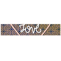 I Love You Love Background Flano Scarf (large)