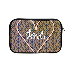 I Love You Love Background Apple Macbook Pro 13  Zipper Case by Simbadda