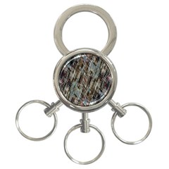 Abstract Chinese Background Created From Building Kaleidoscope 3-ring Key Chains by Simbadda