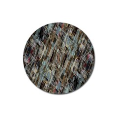 Abstract Chinese Background Created From Building Kaleidoscope Magnet 3  (round) by Simbadda