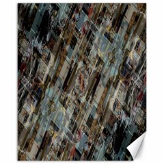 Abstract Chinese Background Created From Building Kaleidoscope Canvas 16  X 20   by Simbadda