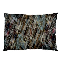 Abstract Chinese Background Created From Building Kaleidoscope Pillow Case by Simbadda