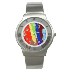 Hintergrund Tapete  Texture Stainless Steel Watch by Simbadda