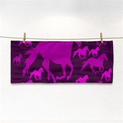 Pink Horses Horse Animals Pattern Colorful Colors Cosmetic Storage Cases by Simbadda