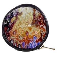 Space Abstraction Background Digital Computer Graphic Mini Makeup Bags by Simbadda