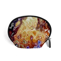 Space Abstraction Background Digital Computer Graphic Accessory Pouches (small)  by Simbadda