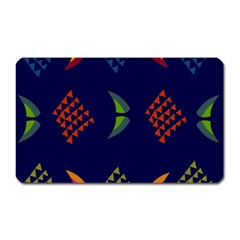 Abstract A Colorful Modern Illustration Magnet (rectangular) by Simbadda