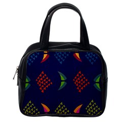 Abstract A Colorful Modern Illustration Classic Handbags (one Side) by Simbadda