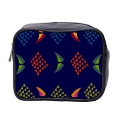 Abstract A Colorful Modern Illustration Mini Toiletries Bag 2-side by Simbadda