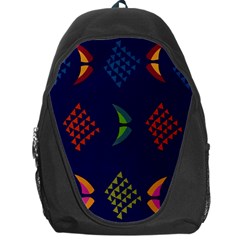 Abstract A Colorful Modern Illustration Backpack Bag by Simbadda