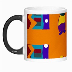 A Colorful Modern Illustration For Lovers Morph Mugs by Simbadda