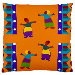 A Colorful Modern Illustration For Lovers Standard Flano Cushion Case (two Sides) by Simbadda