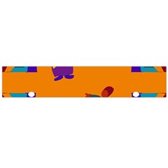 A Colorful Modern Illustration For Lovers Flano Scarf (large)