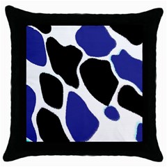 Digital Pattern Colorful Background Art Throw Pillow Case (black) by Simbadda