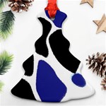 Digital Pattern Colorful Background Art Ornament (Christmas Tree)  Front