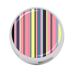 Seamless Colorful Stripes Pattern Background Wallpaper 4-port Usb Hub (one Side) by Simbadda