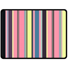 Seamless Colorful Stripes Pattern Background Wallpaper Double Sided Fleece Blanket (large)  by Simbadda