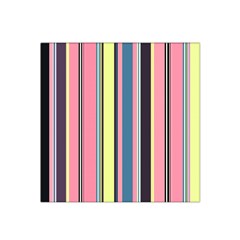 Seamless Colorful Stripes Pattern Background Wallpaper Satin Bandana Scarf by Simbadda