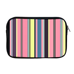 Seamless Colorful Stripes Pattern Background Wallpaper Apple Macbook Pro 17  Zipper Case