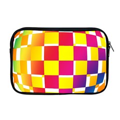 Squares Colored Background Apple Macbook Pro 17  Zipper Case