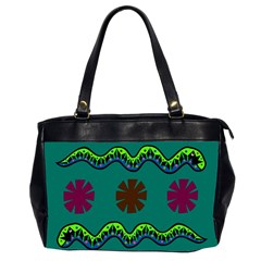 A Colorful Modern Illustration Office Handbags (2 Sides)  by Simbadda