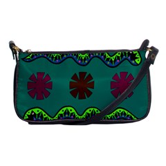 A Colorful Modern Illustration Shoulder Clutch Bags by Simbadda