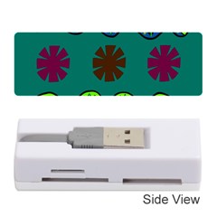 A Colorful Modern Illustration Memory Card Reader (stick)  by Simbadda