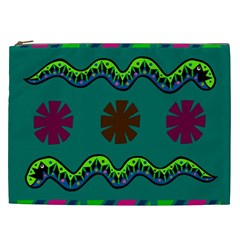 A Colorful Modern Illustration Cosmetic Bag (xxl)  by Simbadda