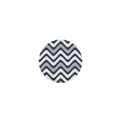 Shades Of Grey And White Wavy Lines Background Wallpaper 1  Mini Magnets by Simbadda