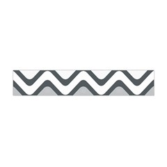 Shades Of Grey And White Wavy Lines Background Wallpaper Flano Scarf (mini) by Simbadda