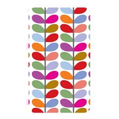 Colorful Bright Leaf Pattern Background Memory Card Reader by Simbadda