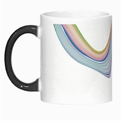 Abstract Ribbon Background Morph Mugs by Simbadda