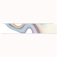 Abstract Ribbon Background Small Bar Mats by Simbadda