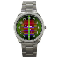 Galileo Galilei Reincarnation Abstract Character Sport Metal Watch by Simbadda