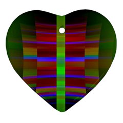 Galileo Galilei Reincarnation Abstract Character Heart Ornament (two Sides) by Simbadda