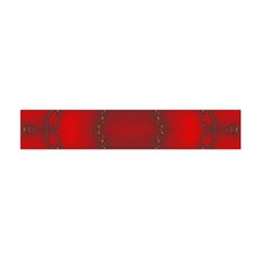 Impressive Red Fractal Flano Scarf (mini) by Simbadda