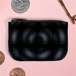 Circular Abstract Blend Wallpaper Design Mini Coin Purses Front