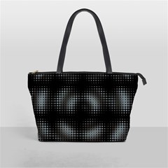 Circular Abstract Blend Wallpaper Design Shoulder Handbags by Simbadda