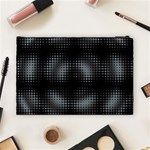 Circular Abstract Blend Wallpaper Design Cosmetic Bag (Large)  Back