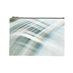 Business Background Abstract Cosmetic Bag (large)  by Simbadda