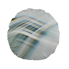 Business Background Abstract Standard 15  Premium Flano Round Cushions by Simbadda