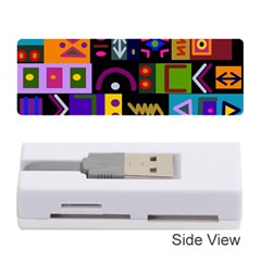 Abstract A Colorful Modern Illustration Memory Card Reader (stick)  by Simbadda