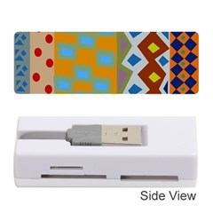 Abstract A Colorful Modern Illustration Memory Card Reader (stick)  by Simbadda