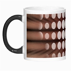 Technical Background With Circles And A Burst Of Color Morph Mugs by Simbadda