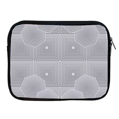 Grid Squares And Rectangles Mirror Images Colors Apple Ipad 2/3/4 Zipper Cases by Simbadda