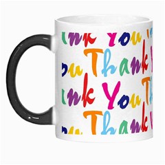 Wallpaper With The Words Thank You In Colorful Letters Morph Mugs by Simbadda