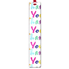 Wallpaper With The Words Thank You In Colorful Letters Large Book Marks by Simbadda